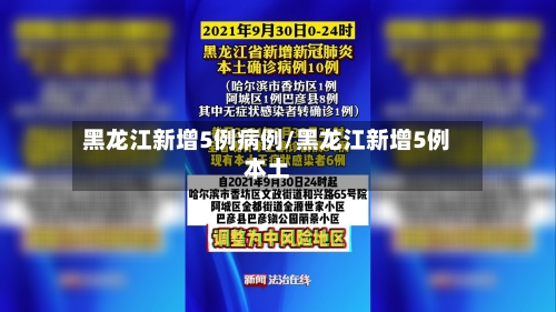 黑龙江新增5例病例/黑龙江新增5例本土