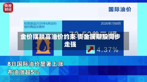 金价摆脱高油价约束 贵金属期股同步走强