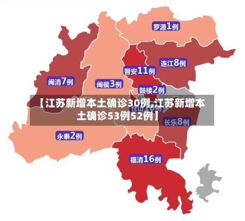 【江苏新增本土确诊30例,江苏新增本土确诊53例52例】-第3张图片