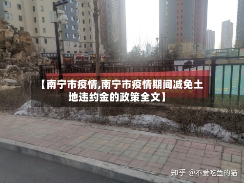 【南宁市疫情,南宁市疫情期间减免土地违约金的政策全文】-第2张图片