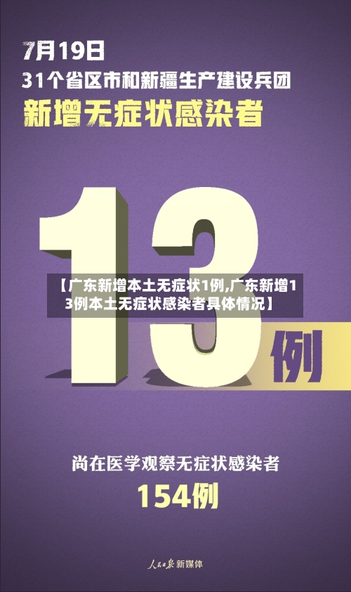 【广东新增本土无症状1例,广东新增13例本土无症状感染者具体情况】-第3张图片