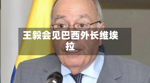 王毅会见巴西外长维埃拉