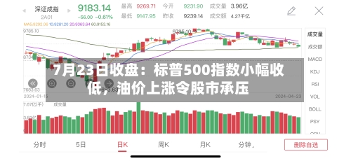7月23日收盘：标普500指数小幅收低，油价上涨令股市承压
