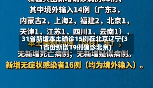 31省新增本土确诊15例在北京辽宁(31省份新增19例确诊北京)-第2张图片