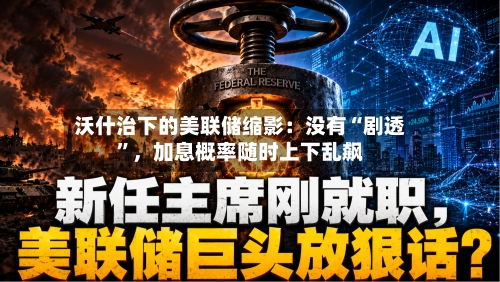 沃什治下的美联储缩影：没有“剧透	”	，加息概率随时上下乱飙-第2张图片