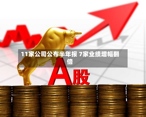 11家公司公布半年报 7家业绩增幅翻倍
