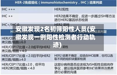 安徽发现2名初筛阳性人员(安徽发现一例阳性检测者行动轨迹)-第2张图片