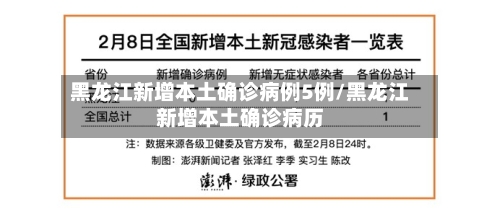黑龙江新增本土确诊病例5例/黑龙江新增本土确诊病历-第2张图片