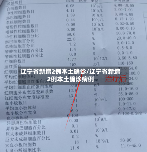辽宁省新增2例本土确诊/辽宁省新增2例本土确诊病例-第2张图片