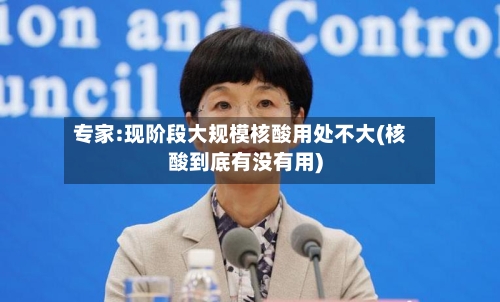 专家:现阶段大规模核酸用处不大(核酸到底有没有用)