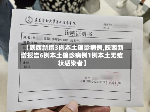 【陕西新增3例本土确诊病例,陕西新增报告6例本土确诊病例1例本土无症状感染者】-第2张图片