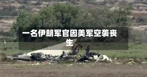 一名伊朗军官因美军空袭丧生-第3张图片