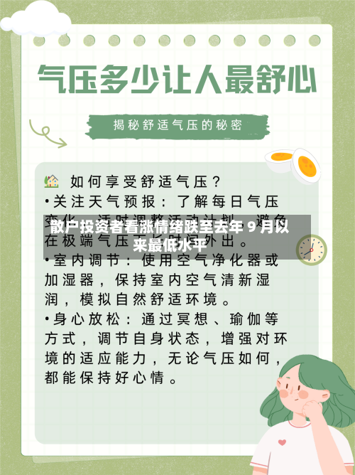 散户投资者看涨情绪跌至去年 9 月以来最低水平-第2张图片