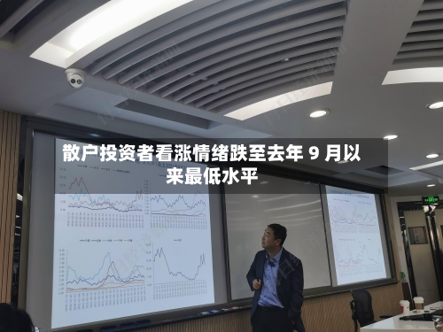 散户投资者看涨情绪跌至去年 9 月以来最低水平