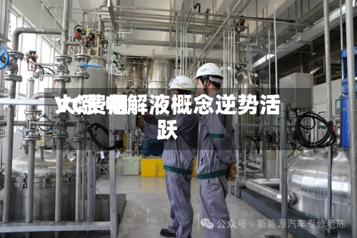 VC费用大涨 电解液概念逆势活跃