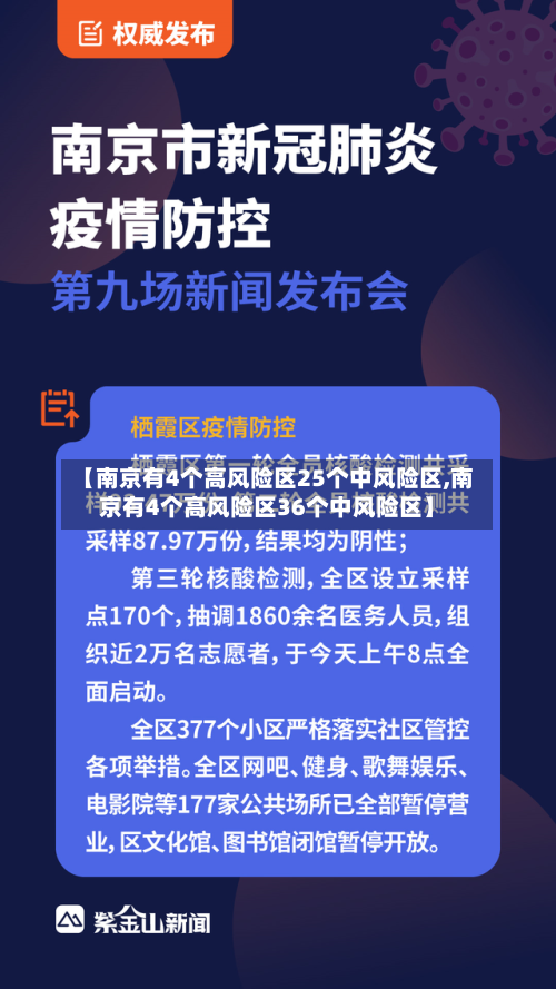 【南京有4个高风险区25个中风险区,南京有4个高风险区36个中风险区】-第3张图片