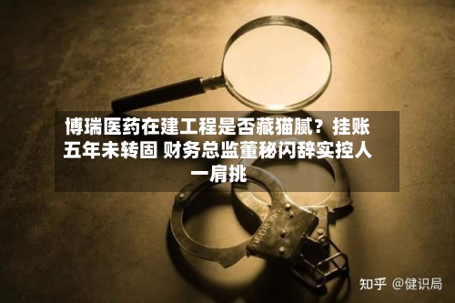 博瑞医药在建工程是否藏猫腻？挂账五年未转固 财务总监董秘闪辞实控人一肩挑