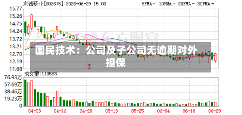 国民技术：公司及子公司无逾期对外担保