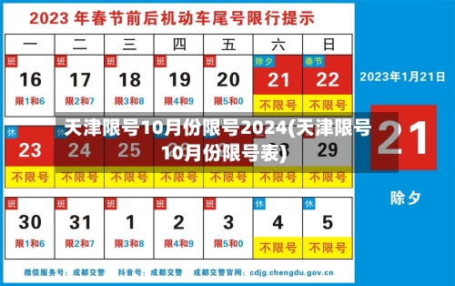 天津限号10月份限号2024(天津限号10月份限号表)