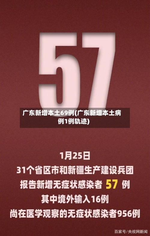 广东新增本土69例(广东新增本土病例1例轨迹)-第2张图片