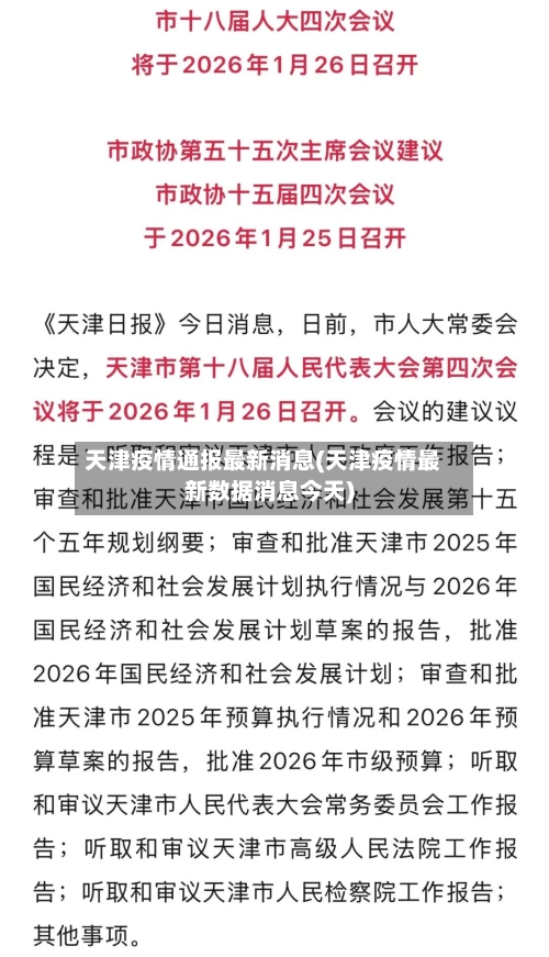 天津疫情通报最新消息(天津疫情最新数据消息今天)-第2张图片