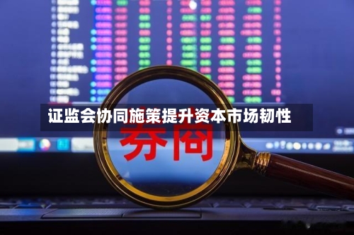 证监会协同施策提升资本市场韧性-第3张图片