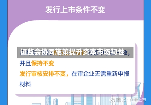 证监会协同施策提升资本市场韧性