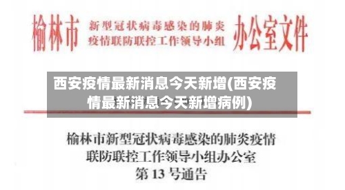 西安疫情最新消息今天新增(西安疫情最新消息今天新增病例)-第2张图片