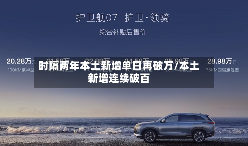 时隔两年本土新增单日再破万/本土新增连续破百