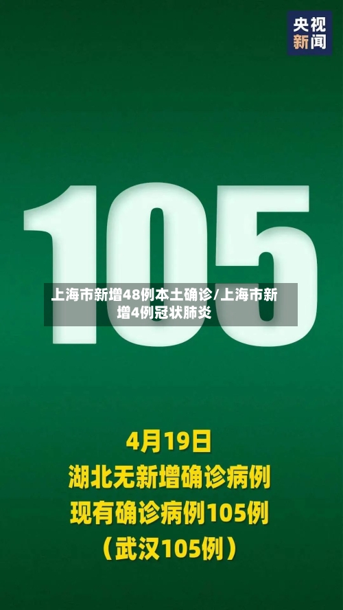 上海市新增48例本土确诊/上海市新增4例冠状肺炎-第3张图片