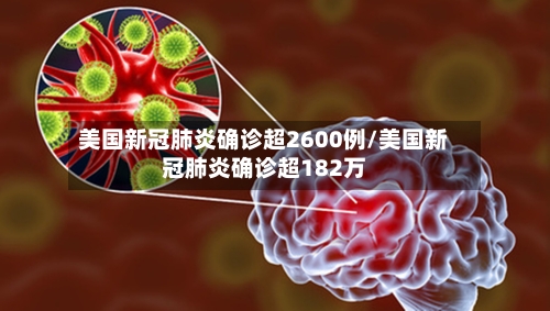 美国新冠肺炎确诊超2600例/美国新冠肺炎确诊超182万