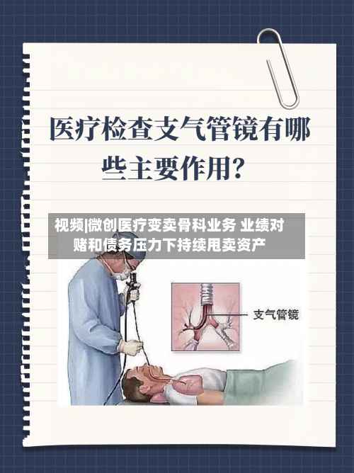 视频|微创医疗变卖骨科业务 业绩对赌和债务压力下持续甩卖资产-第2张图片