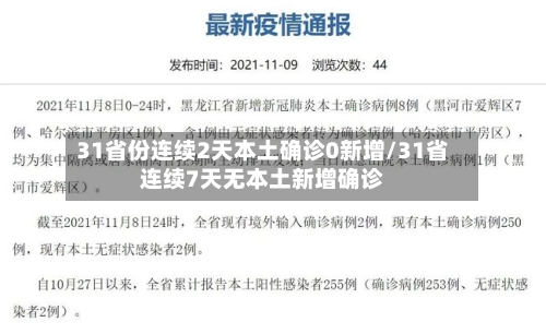 31省份连续2天本土确诊0新增/31省连续7天无本土新增确诊-第2张图片