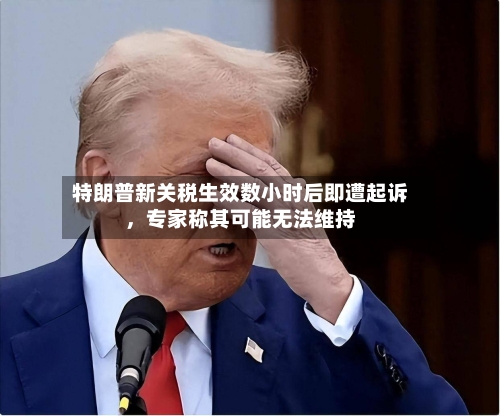特朗普新关税生效数小时后即遭起诉，专家称其可能无法维持
