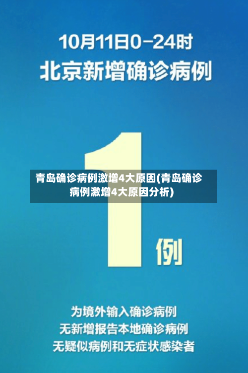 青岛确诊病例激增4大原因(青岛确诊病例激增4大原因分析)