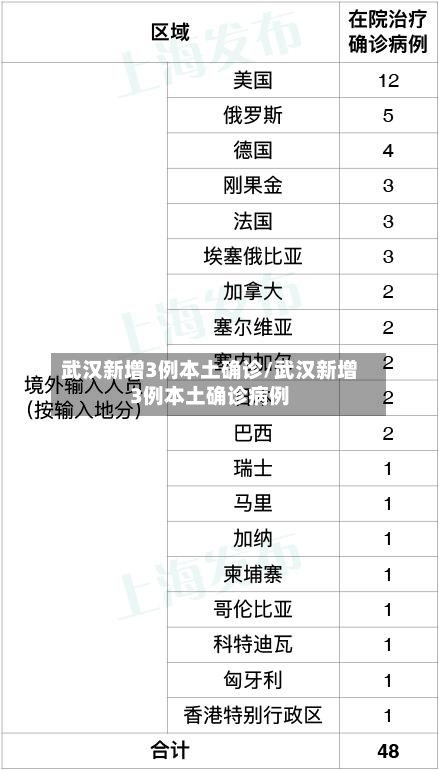 武汉新增3例本土确诊/武汉新增3例本土确诊病例-第2张图片