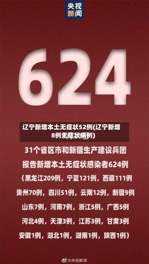 辽宁新增本土无症状52例(辽宁新增8例无症状病例)