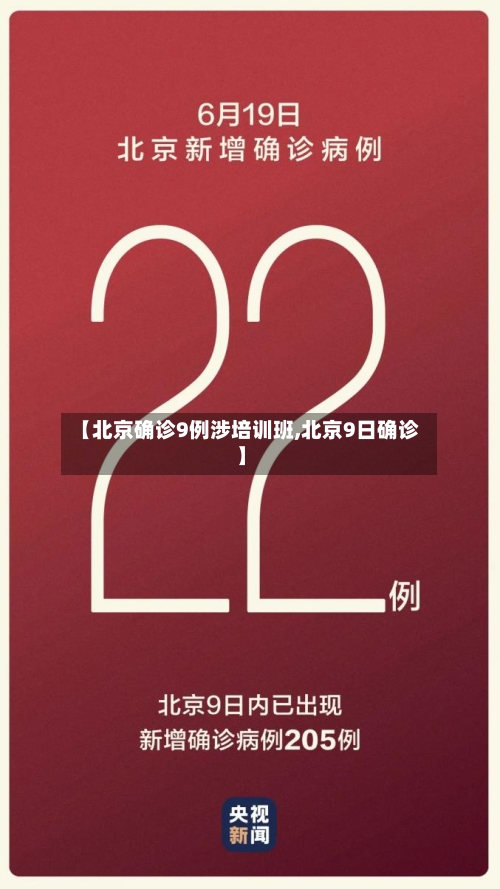 【北京确诊9例涉培训班,北京9日确诊】