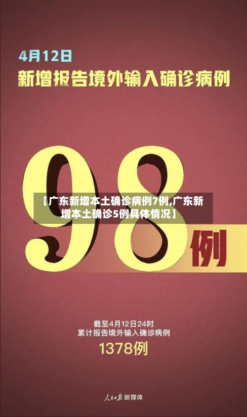 【广东新增本土确诊病例7例,广东新增本土确诊5例具体情况】-第2张图片