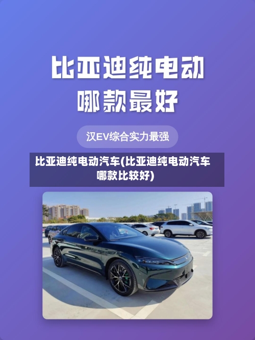比亚迪纯电动汽车(比亚迪纯电动汽车哪款比较好)