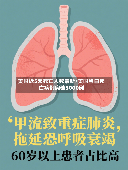 美国近5天死亡人数最新/美国当日死亡病例突破3000例