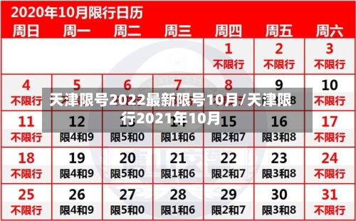 天津限号2022最新限号10月/天津限行2021年10月-第2张图片