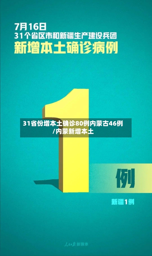 31省份增本土确诊80例内蒙古46例/内蒙新增本土