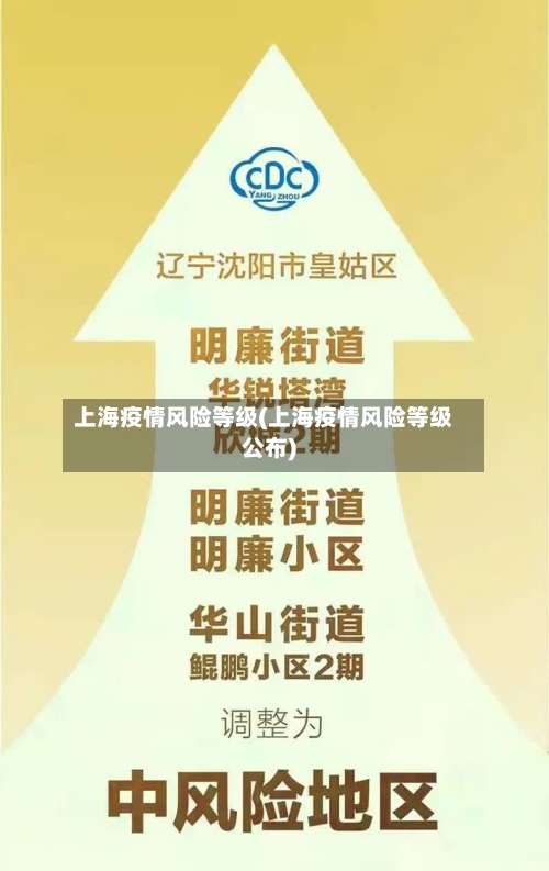 上海疫情风险等级(上海疫情风险等级公布)