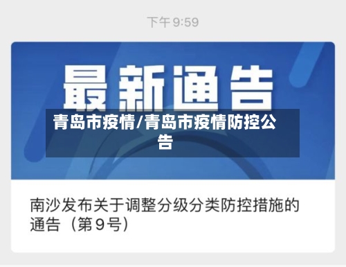 青岛市疫情/青岛市疫情防控公告