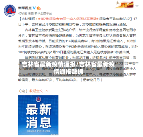 吉林省最新疫情通报/吉林省最新疫情通报数据
