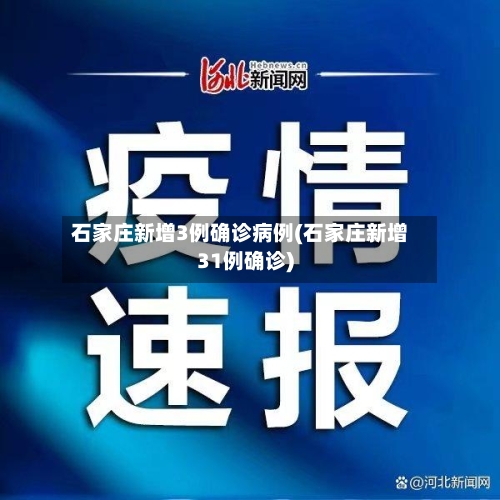 石家庄新增3例确诊病例(石家庄新增31例确诊)