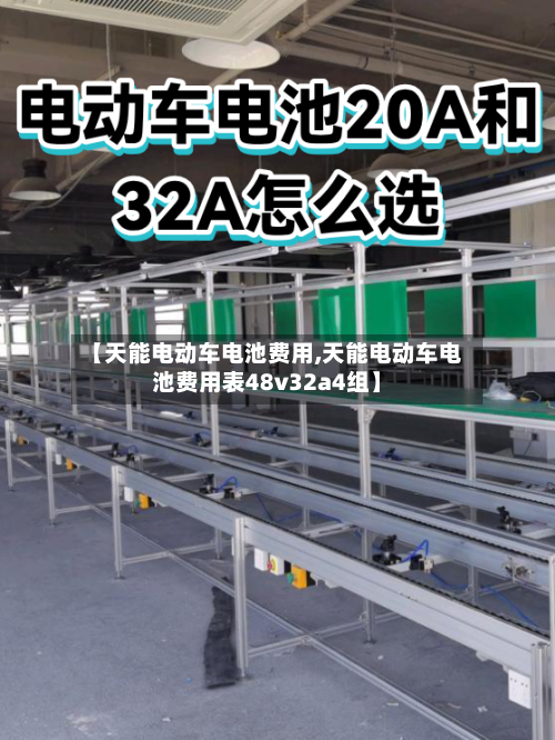 【天能电动车电池费用,天能电动车电池费用表48v32a4组】