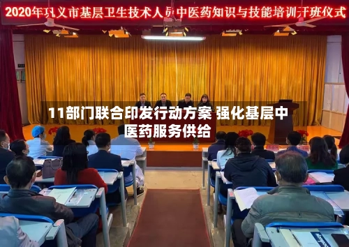 11部门联合印发行动方案 强化基层中医药服务供给