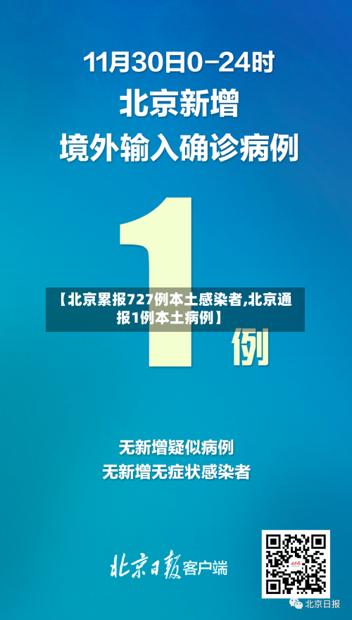 【北京累报727例本土感染者,北京通报1例本土病例】-第3张图片